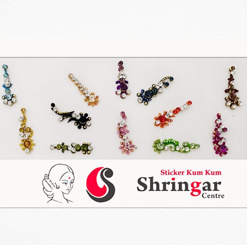 Fancy Bindi | Diamond Studded (Set-5)